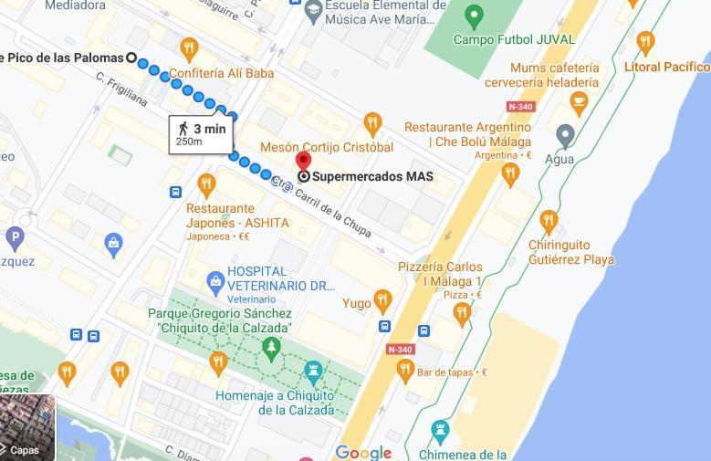 Precioso Apartamento A 5 Minutos Andando De La Playa Malaga Exterior photo